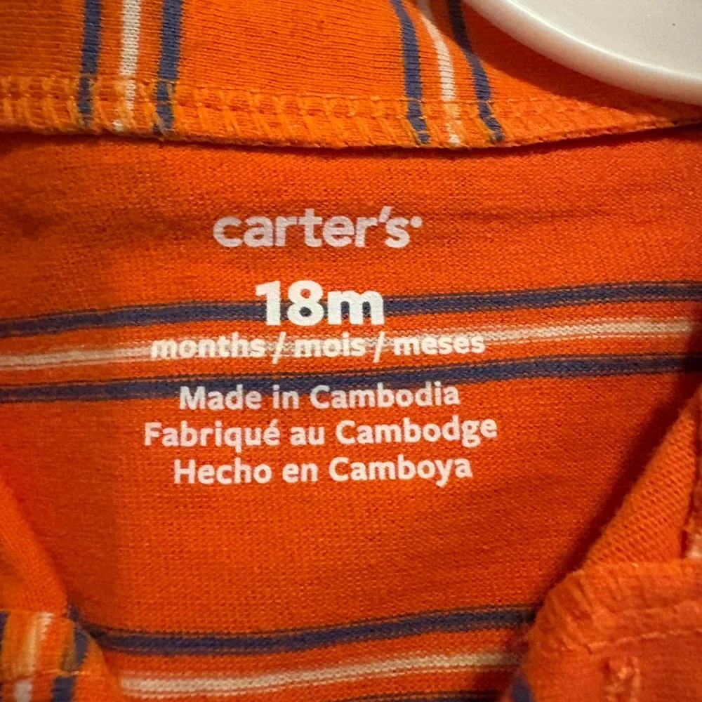 Carters vibrant orange